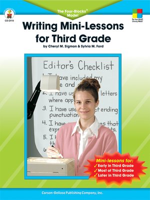 cover image of Writing Mini-Lessons for Third Grade